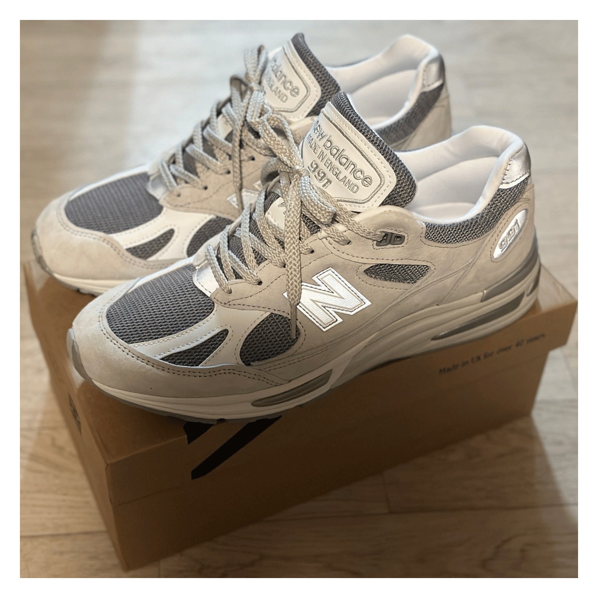 New Balance ★ 991v2 Made in UK Nimbus Cloud Cool Grey