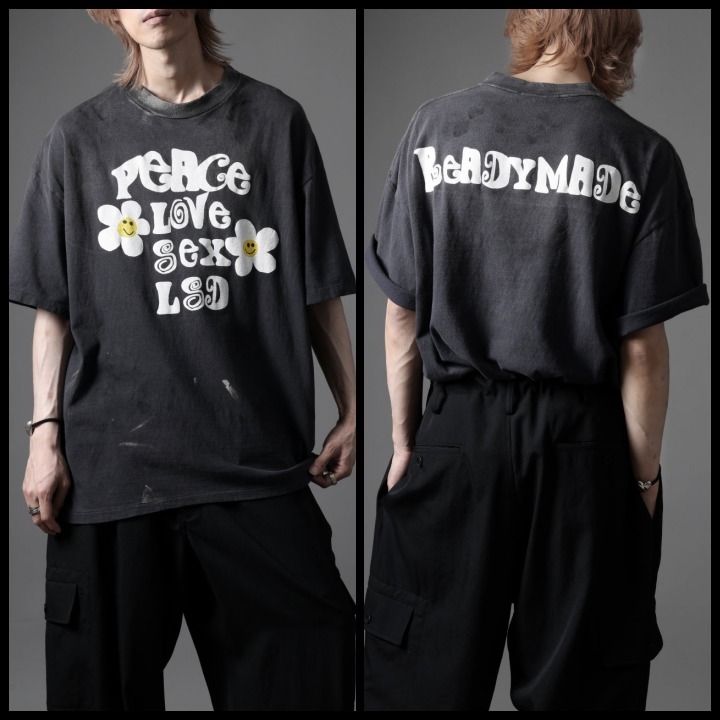 すぐ届く◆READYMADE レディメイド◆PEACE ピース Tシャツ
