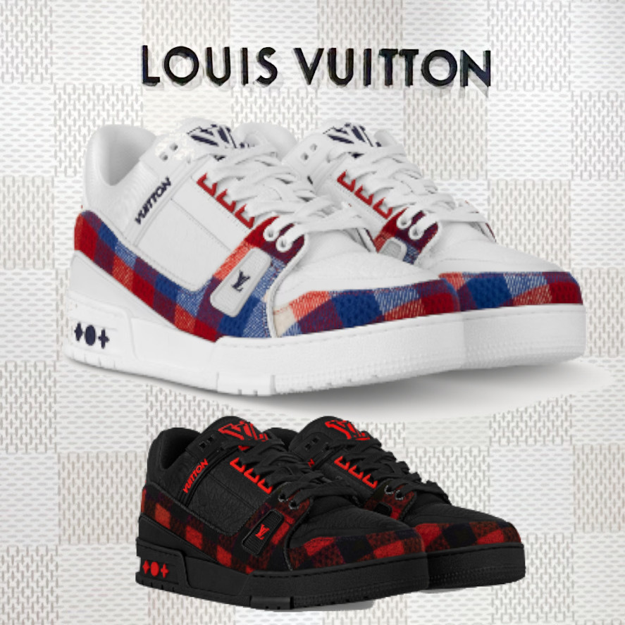 Louis Vuitton【新作】秋冬に◎ スニーカー ダミエ フェルト