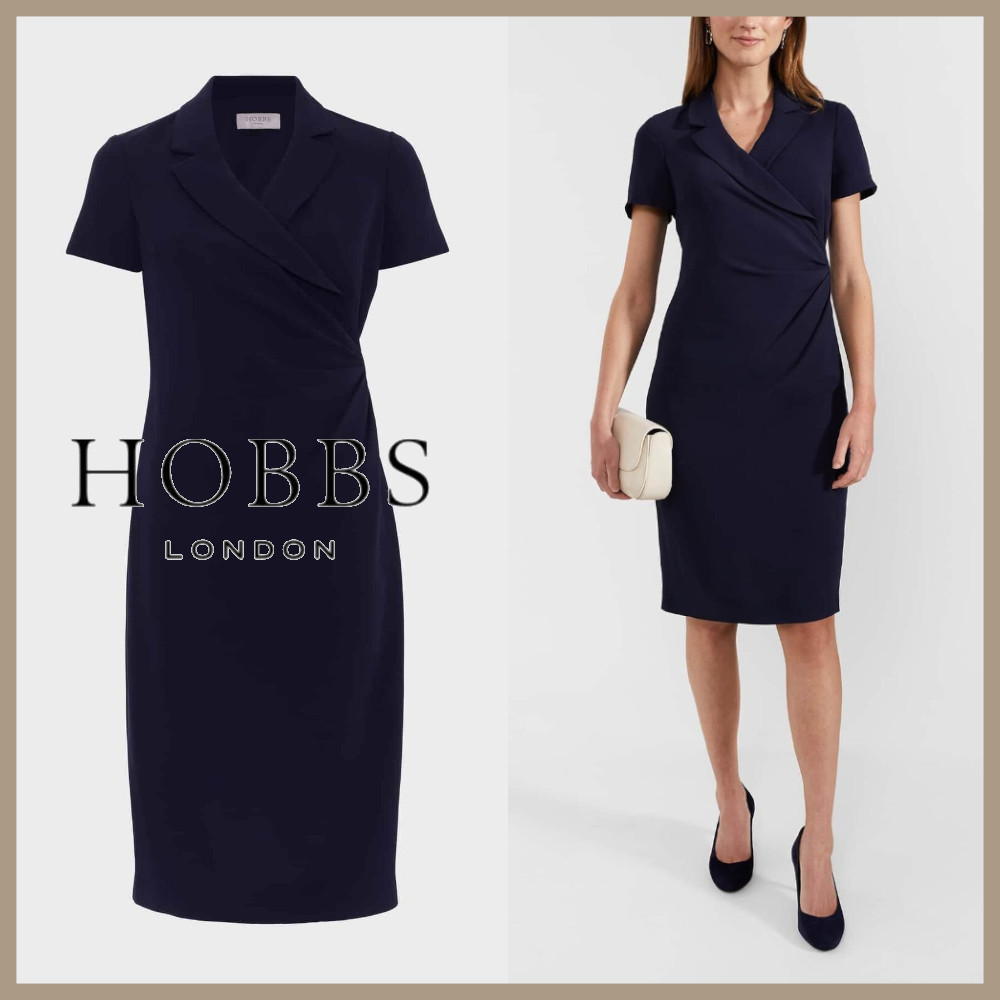 ★Hobbs London★ VIVIANA TOP ビビアナ トップ 襟付き Vネック