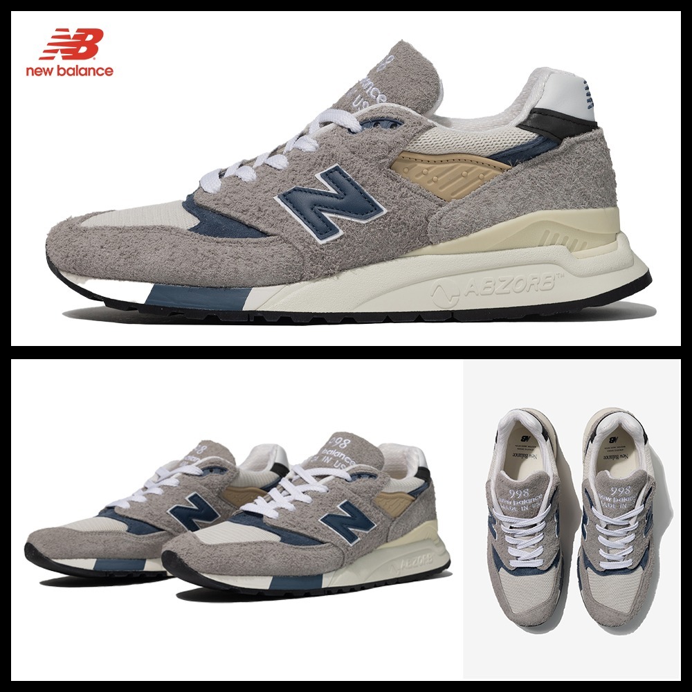 ★New Balance★998 MADE IN USA MARBLEHEAD VINTAGE INDIGO★