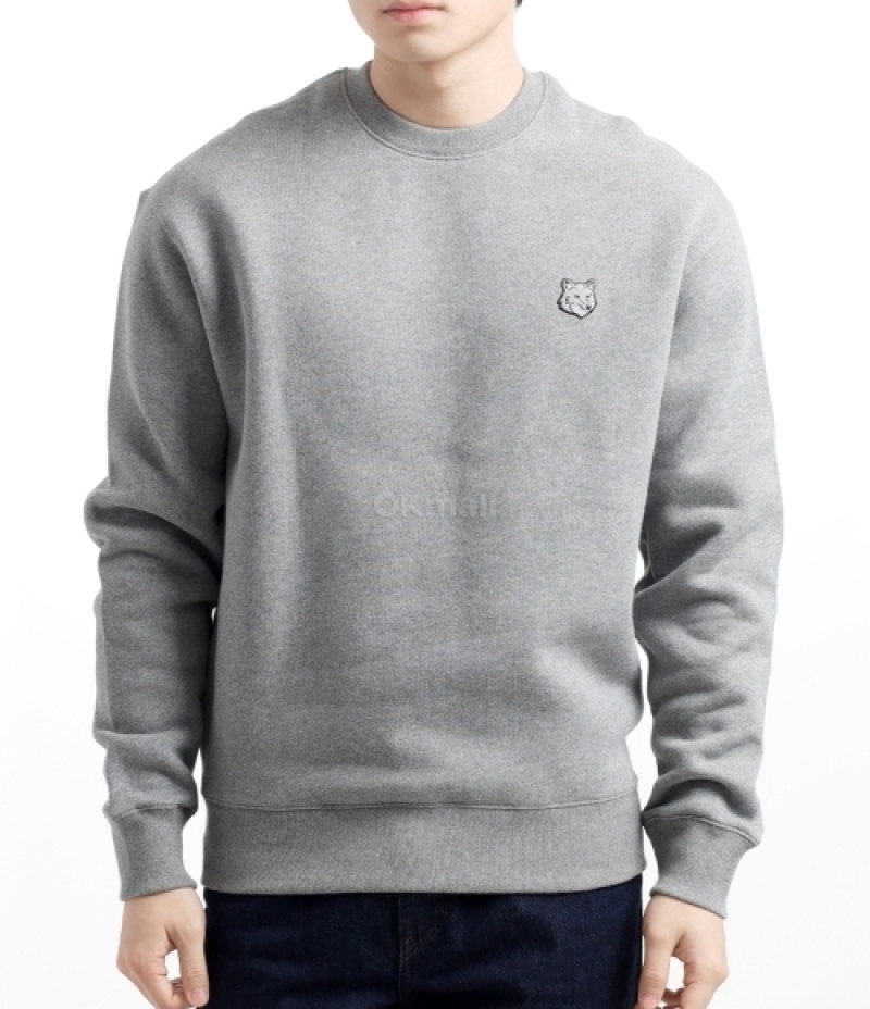 MAISON KITSUNE｜ (BOLD FOXHEAD PATCH COMFORT SWEATSHIRT