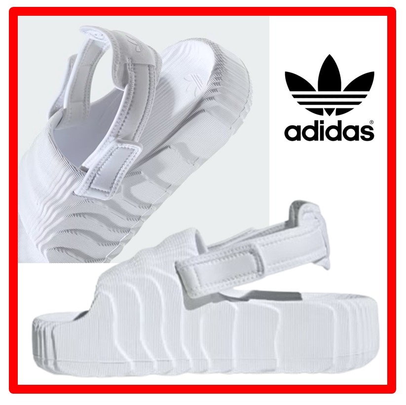 ☆【ADIDAS】☆W ADILETTE 22 XLG SLIDE☆22.5-26.5cm☆White