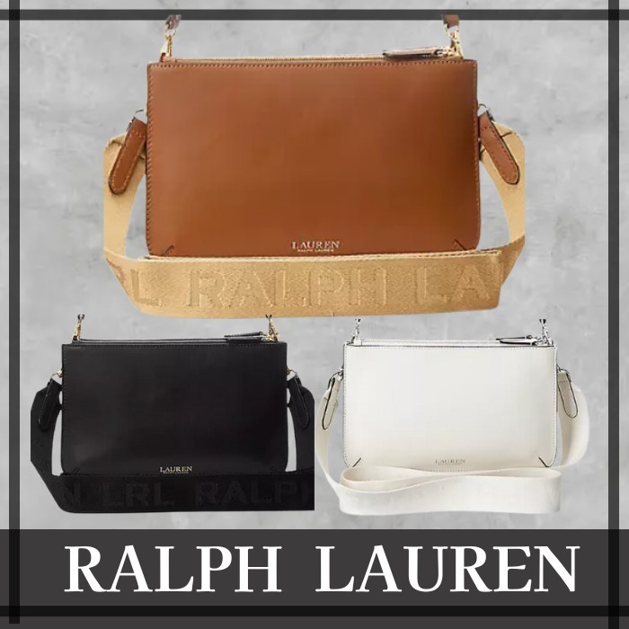 【RALPH LAUREN】レザー ミディアム Landyn クロスボディバッグ
