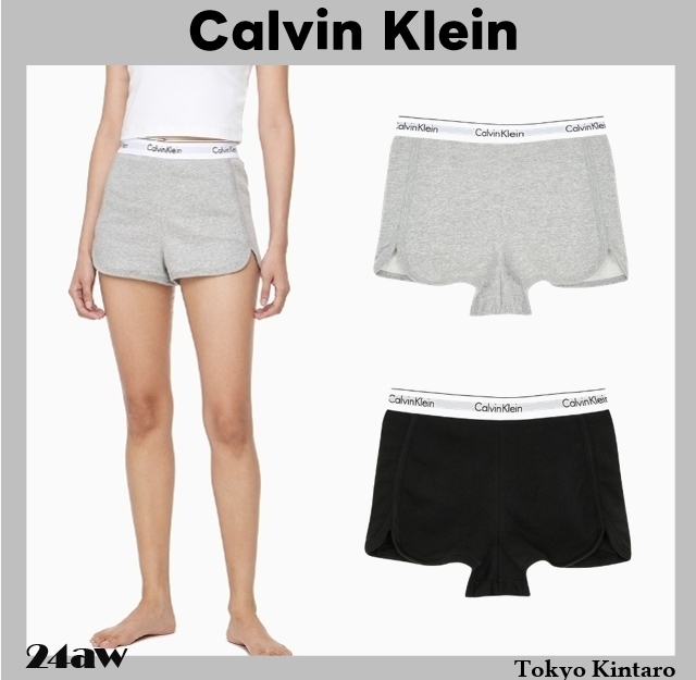[CK JEANS] Women's Modern Cotton Lounge Shorts ★人気★