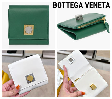 グリーン（緑）系 BOTTEGA VENETA(ボッテガヴェネタ) 折りたたみ