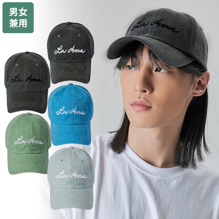 ★IU★lin.avenue★送料込★韓国★Lin Avenue Pigment Ball Cap