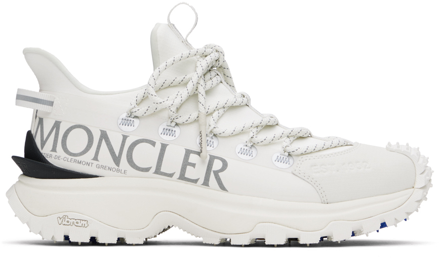 【関税込み】Moncler ホワイト Trailgrip Lite 2 スニーカー