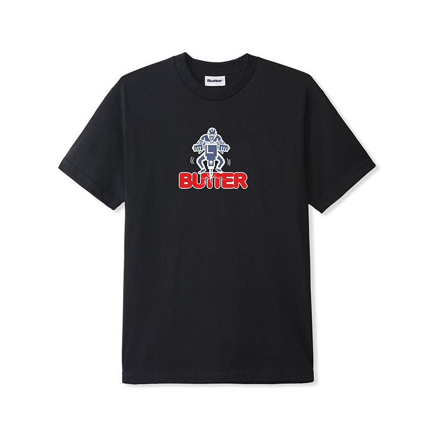 【BUTTER GOODS】Jack Hammer Tee - Black