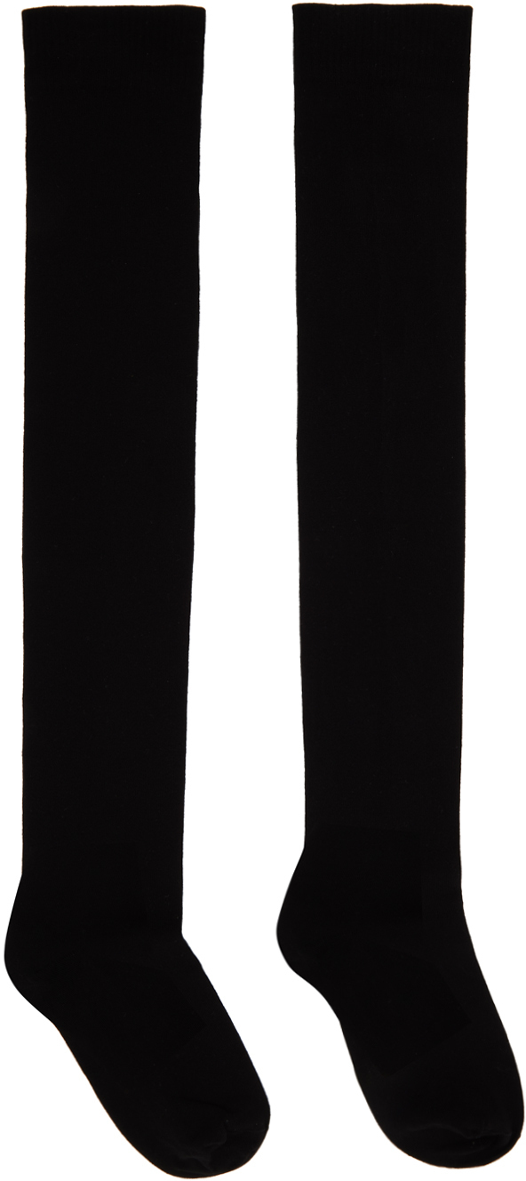 【関税込み】Rick Owens ブラック セミシア ソックス