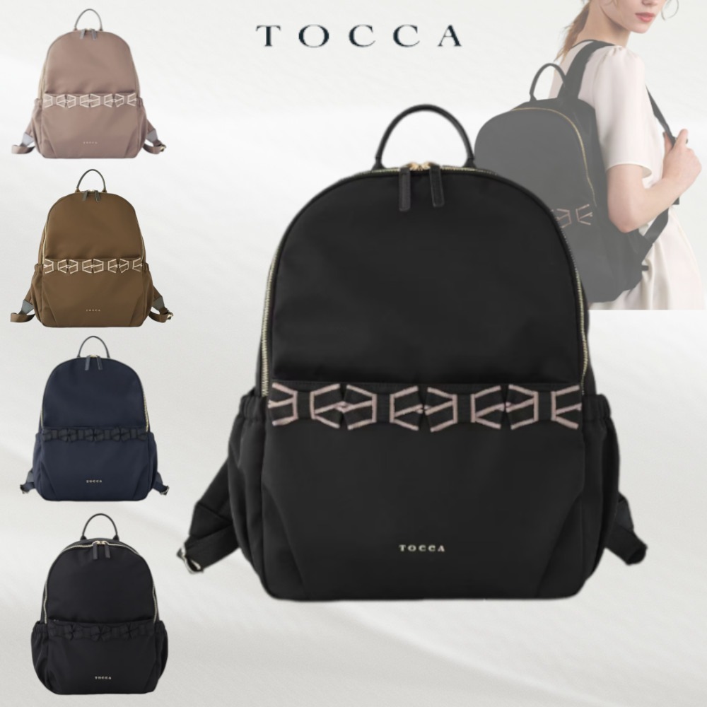 【TOCCA】【A4サイズ対応・撥水】OCTUPLE BACKPACK バックパック
