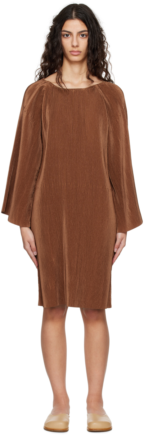 【関税込み】By Malene Birger タン Vyanna ミニワンピース