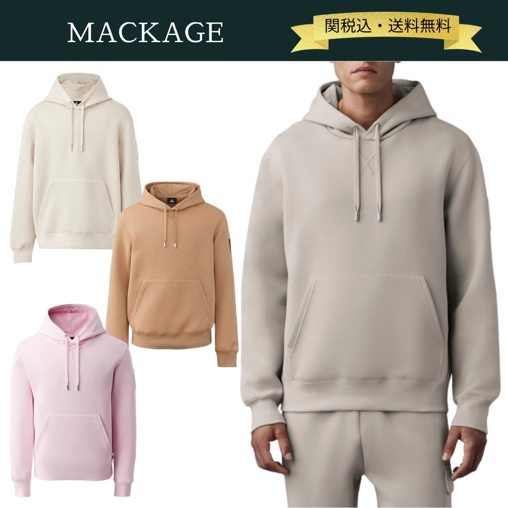 【関税・送料込】MACKAGE Krysダブルフェイスジャージーパーカー