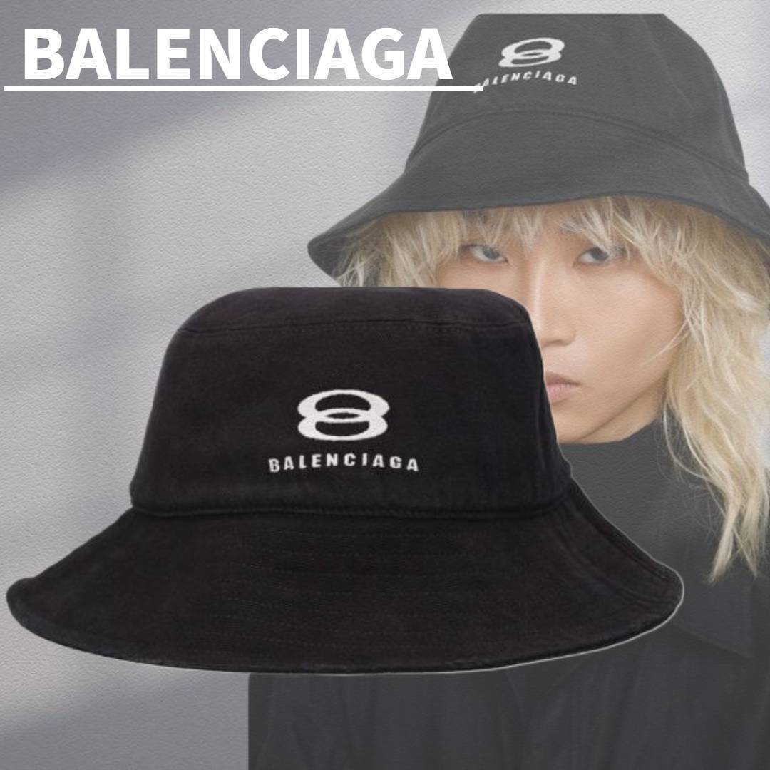 希少★Size有★関税込【BALENCIAGA】コットンバケットハット