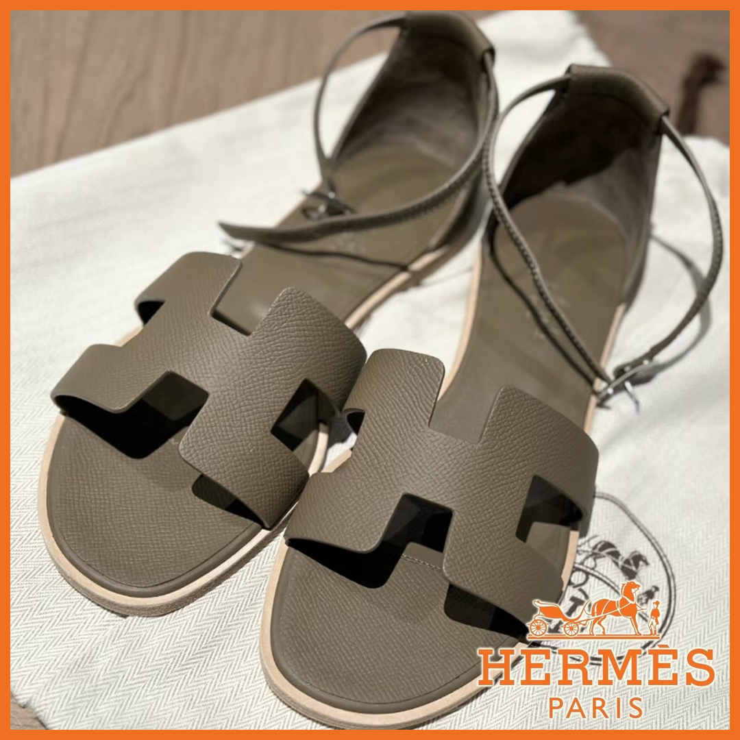 4色選べるカラー！【HERMES】サンダル サントリーニ