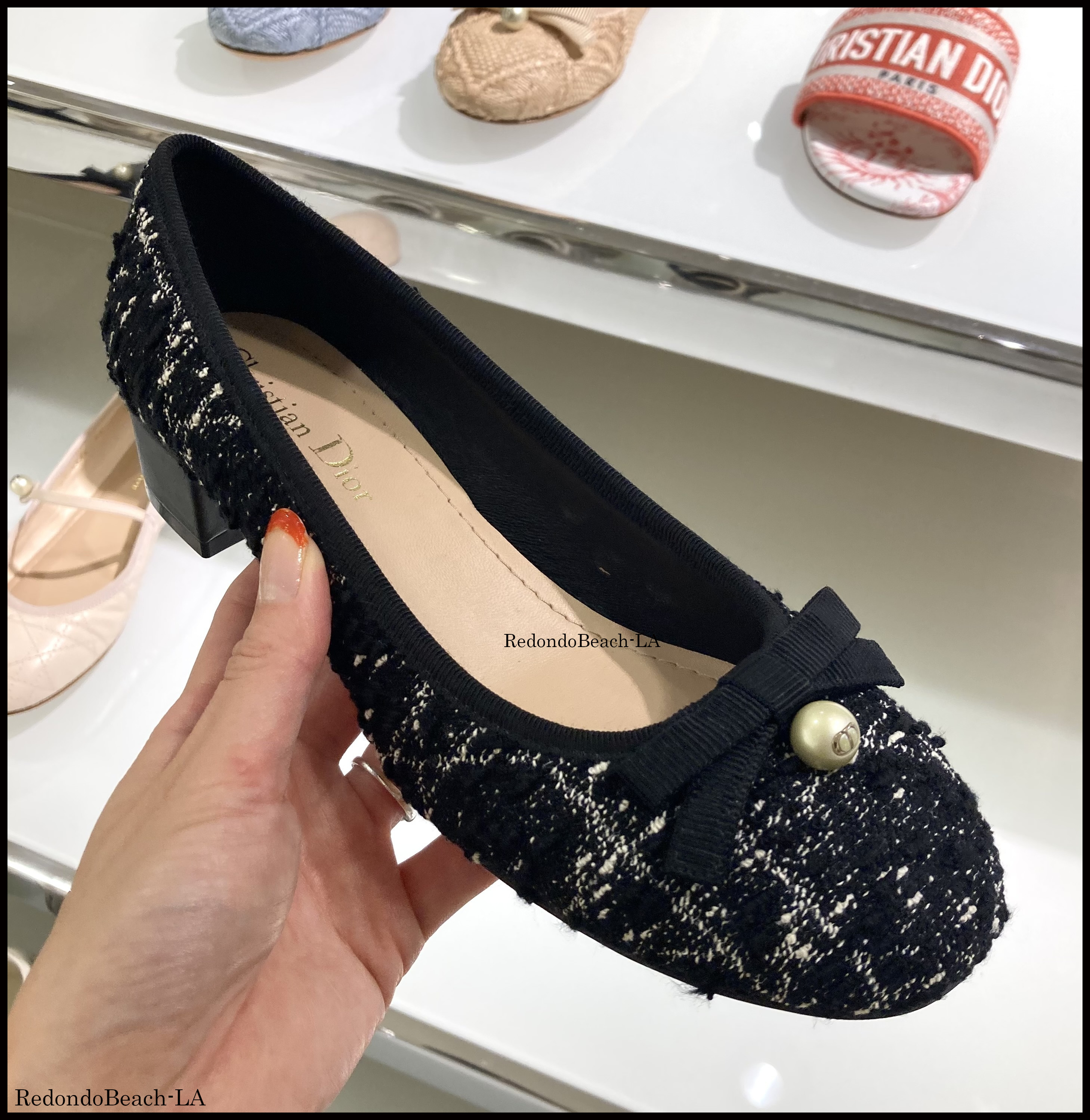 【国内入手困難★希少品】★Dior★ツイードパンプス
