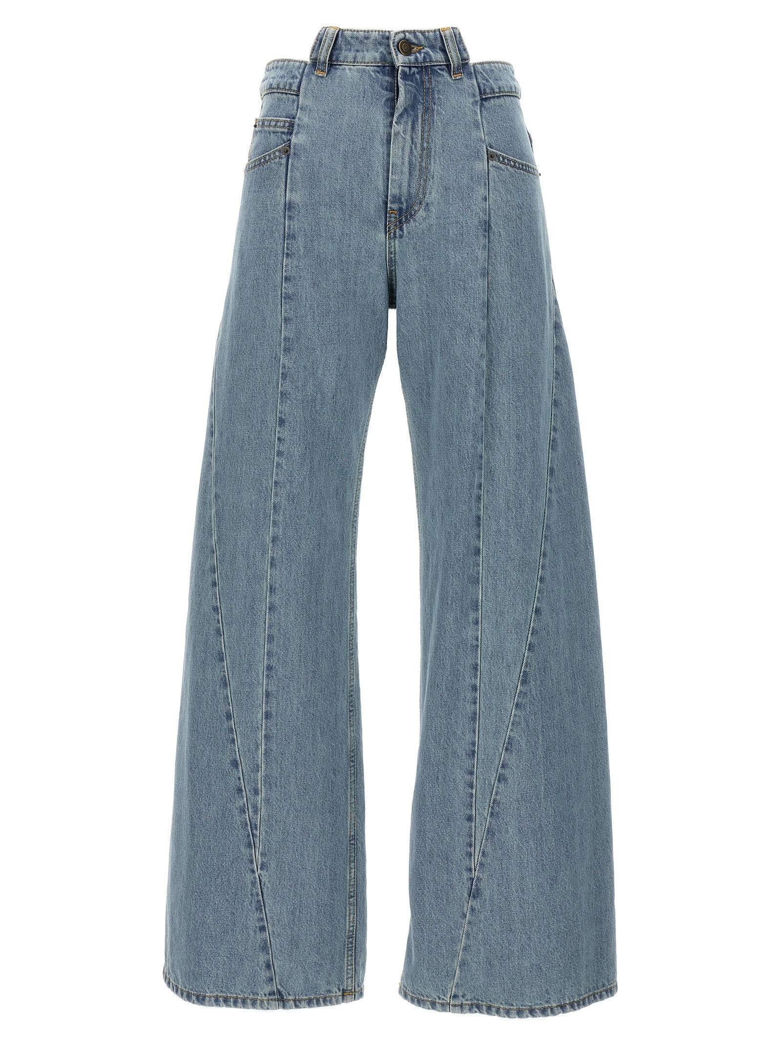デニム・ジーパン Maison Margiela Jeans asymmetrical waist