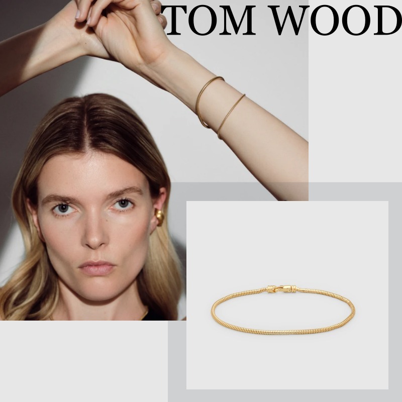 【関税込】人気◆TOM WOOD トムウッド◆スネーク ブレスレット