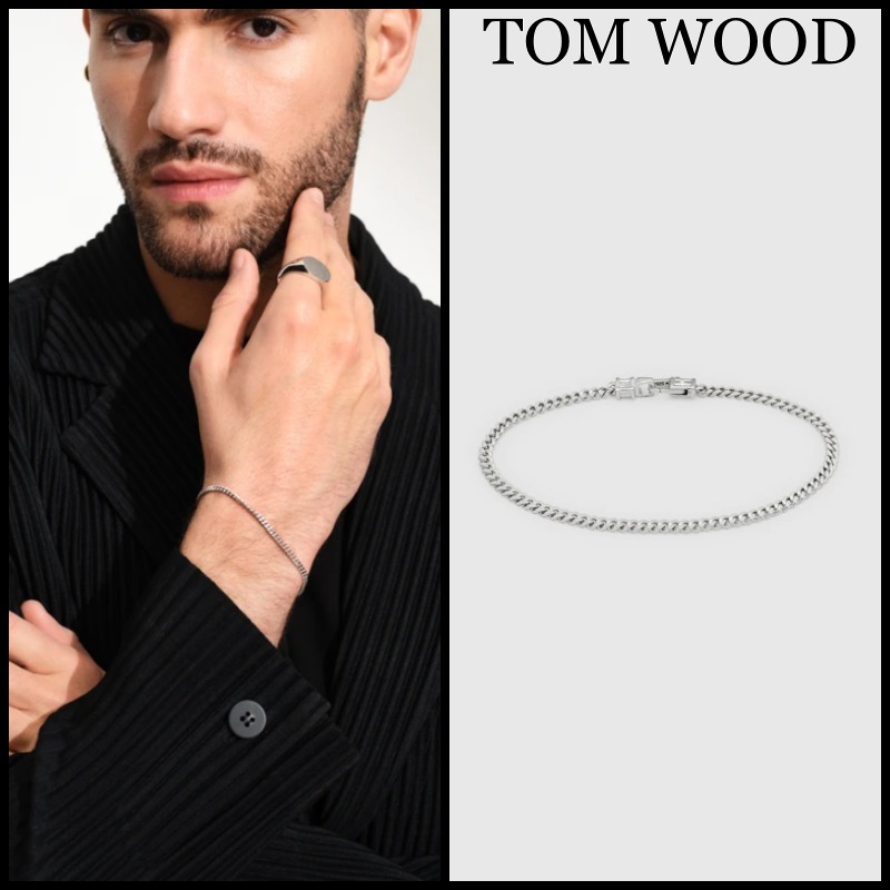 【関税込】人気◆TOM WOOD トムウッド◆カーブ ブレスレット