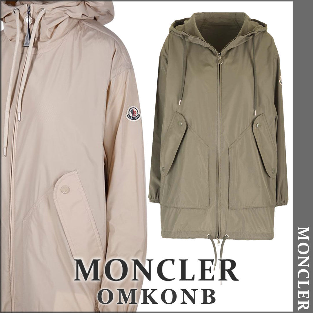 【国内発送・関税込】MONCLER メリアフーデッドコート
