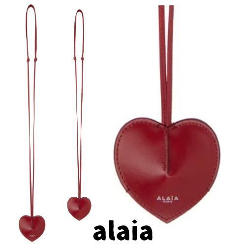 【ALAIA】レッド Le Coeur Cloche コインポーチ
