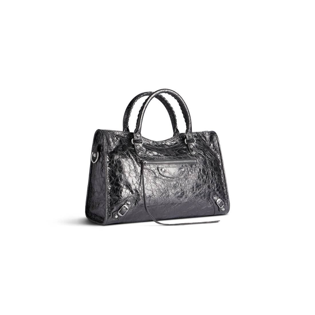 ★VIP価格【BALENCIAGA】LE CITY ミディアム メタリック ☆VIP価格【BALENCIAGA】LE CITY ミディアム メタリック