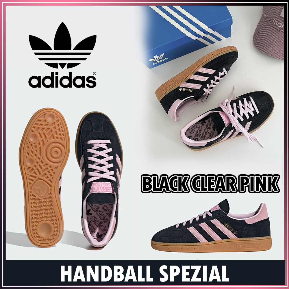 人気カラー★ブラッククリアピンク【ADIDAS】Handball Spezial