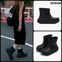 Crocs アンクルブーツ ブラック crocs Stomp Lined Boot Black 23FW-I（クロックス ストンプ