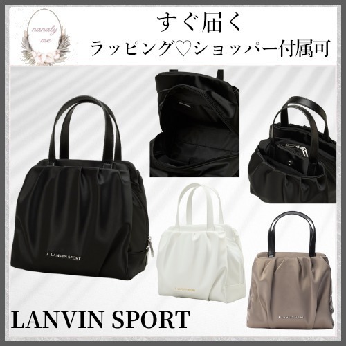 【収納力抜群♪】ランバンスポール バッグ