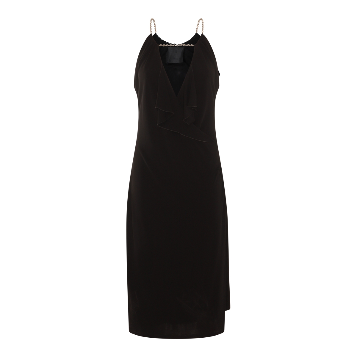 【関税・送料込み】GIVENCHY DRESSES BLACK VISCOSE SLEEVELESS
