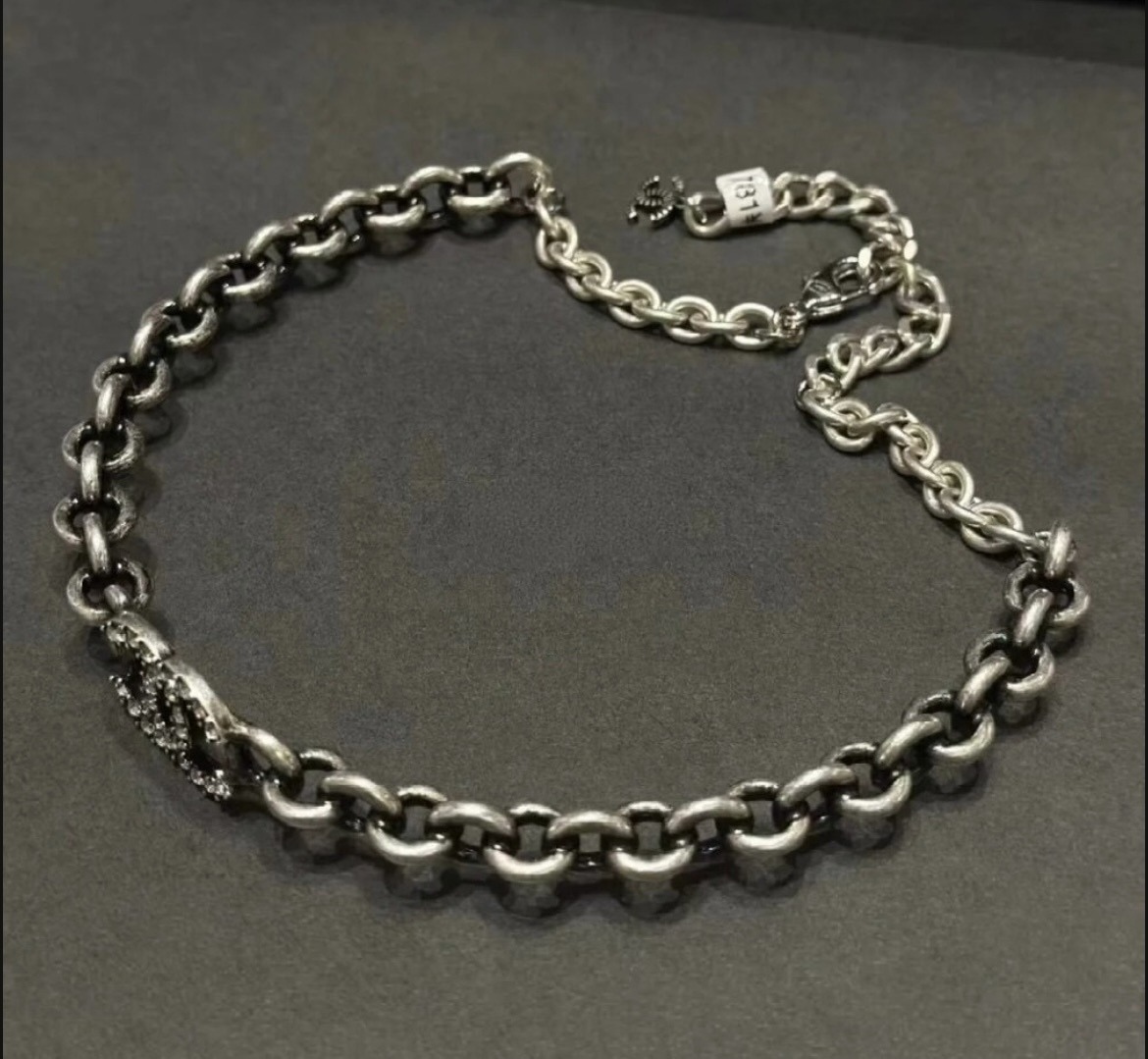 ロック×エレガント♪】CHANEL チョーカー ネックレス