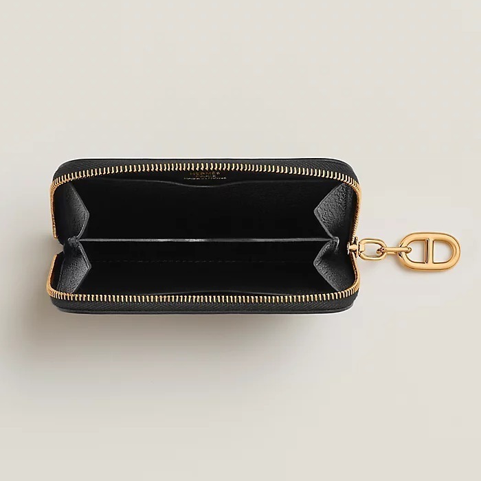 希少アイテム【HERMES】カードホルダー《ジップアンゴ―》