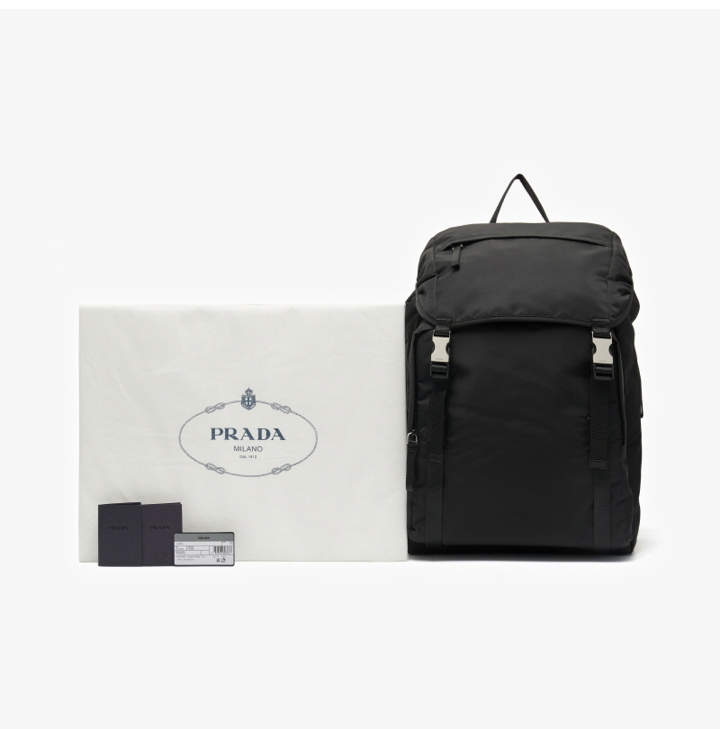 《PRADA》 ポコノ テスト ロゴ ラージ バックパック