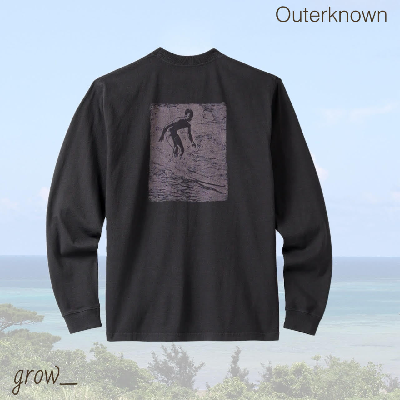 Outerknown トム ブレイク ハワイ 長袖 Tシャツ 送関込