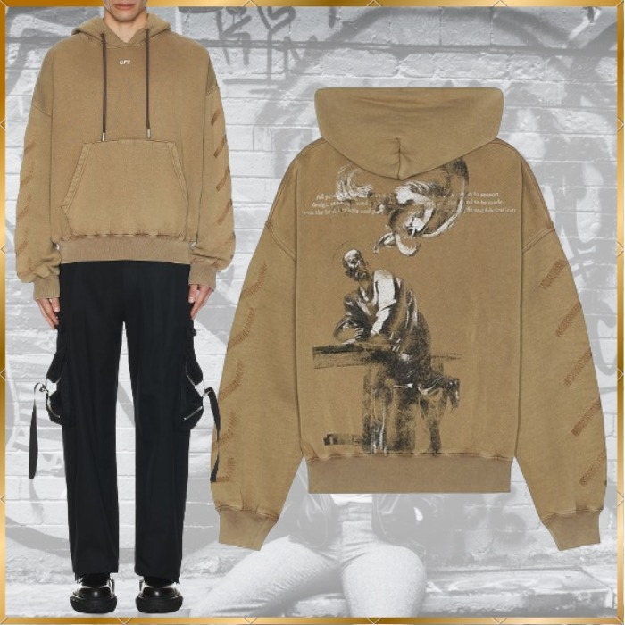 ♦Off-White♦バックデザインロゴフーディ