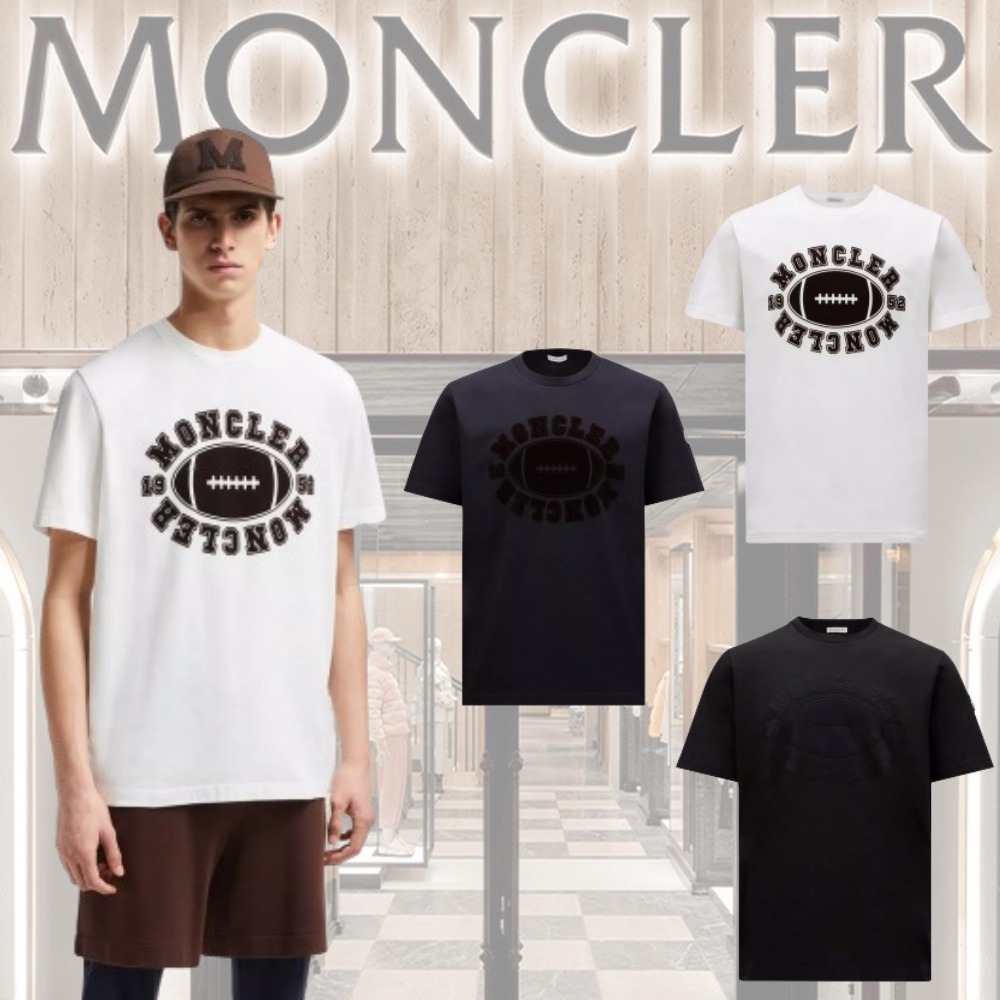 ★【MONCLER】メンズ★ T-SHIRT ★フットボールモチーフTシャツ