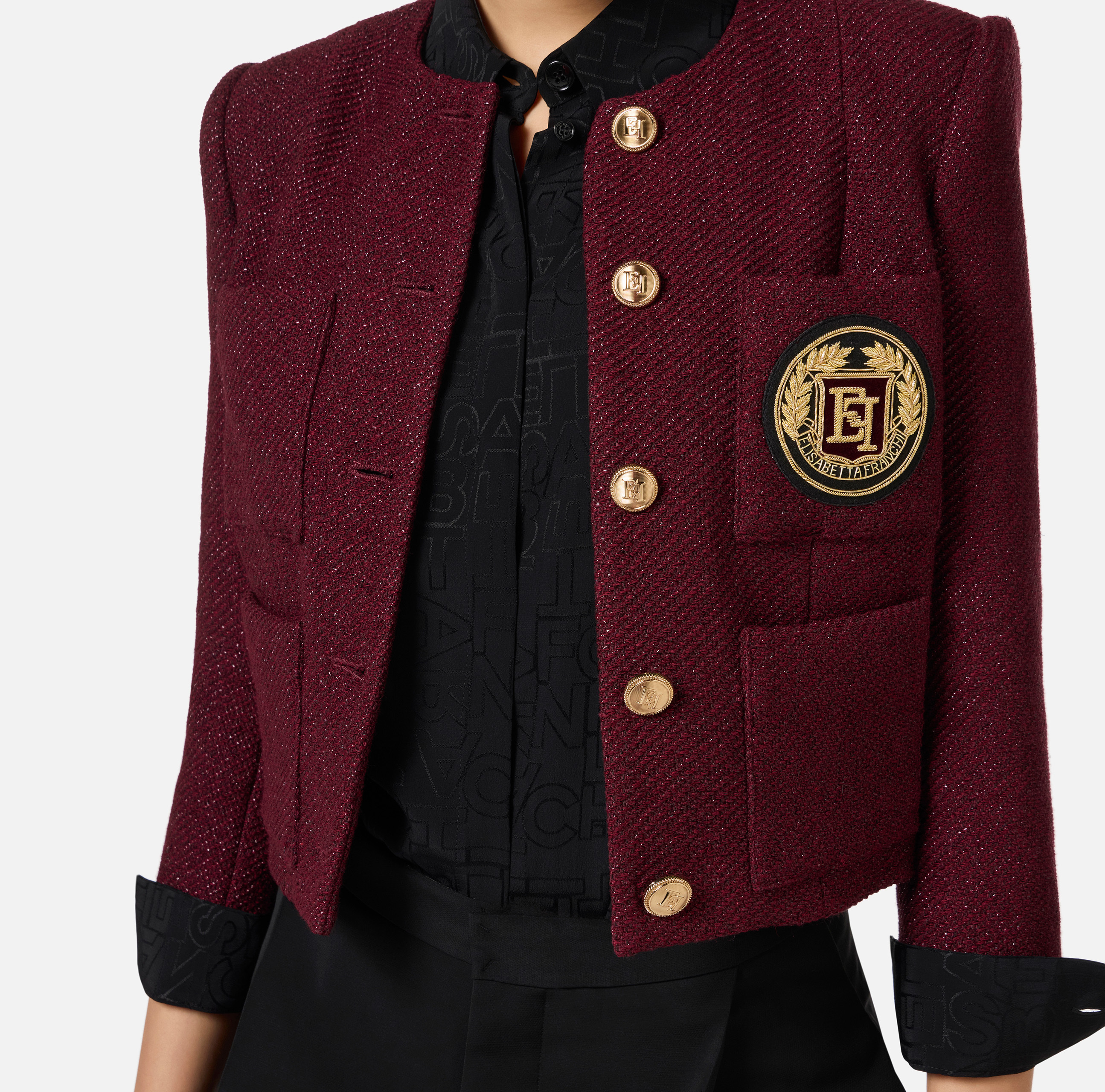 《エレガントな逸品》【ELISABETTA FRANCHI】ジャケット
