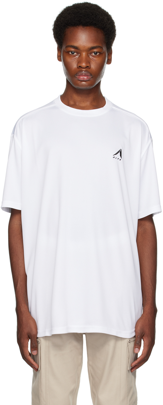 【関税込み】1017 ALYX 9SM ホワイト クルーネックTシャツ