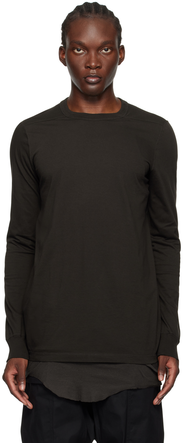 【関税込み】Rick Owens グレー Porterville Level 長袖Tシャツ