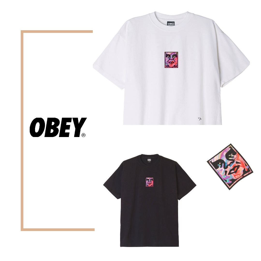◆OBEY◆オベイ RAINBOW ICON Tシャツ