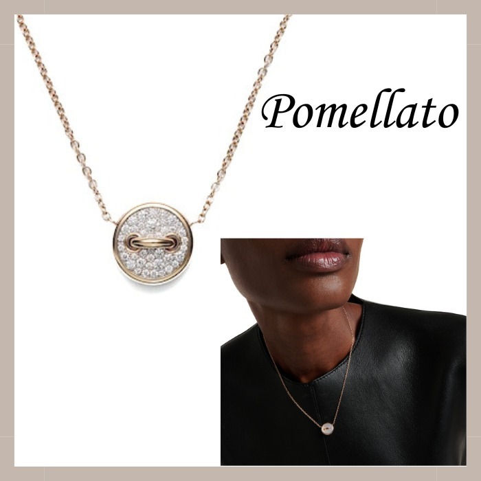 【Pomellato】ポンポンドット 18Kローズゴールド ネックレス