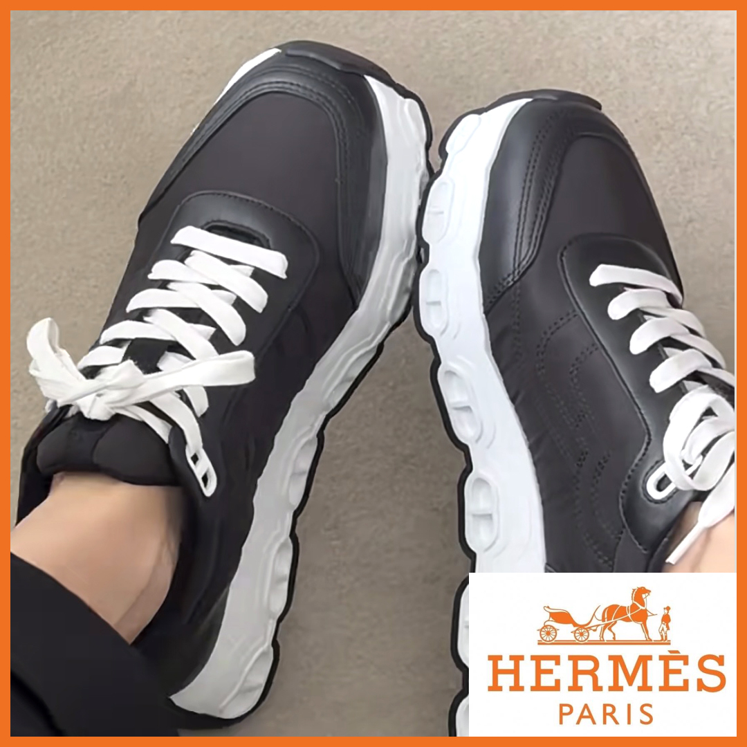 ユニセックスLOOK【HERMES】軽量スニーカー Impulse sneaker