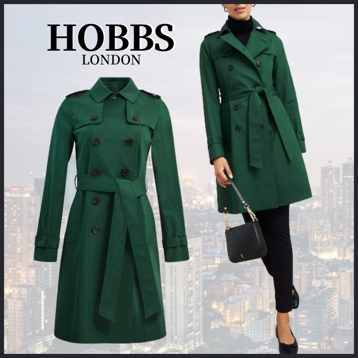 【関税なし】HOBBS ホッブス saskia トレンチコート