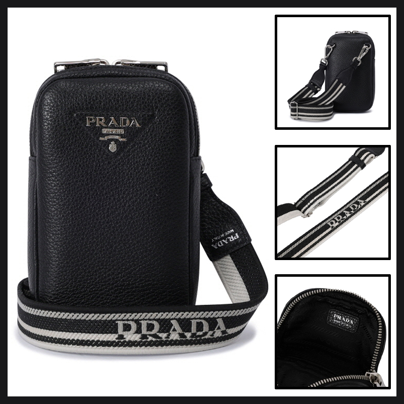 ★送料関税込★PRADA プラダ レザー ミニ ショルダーバッグ