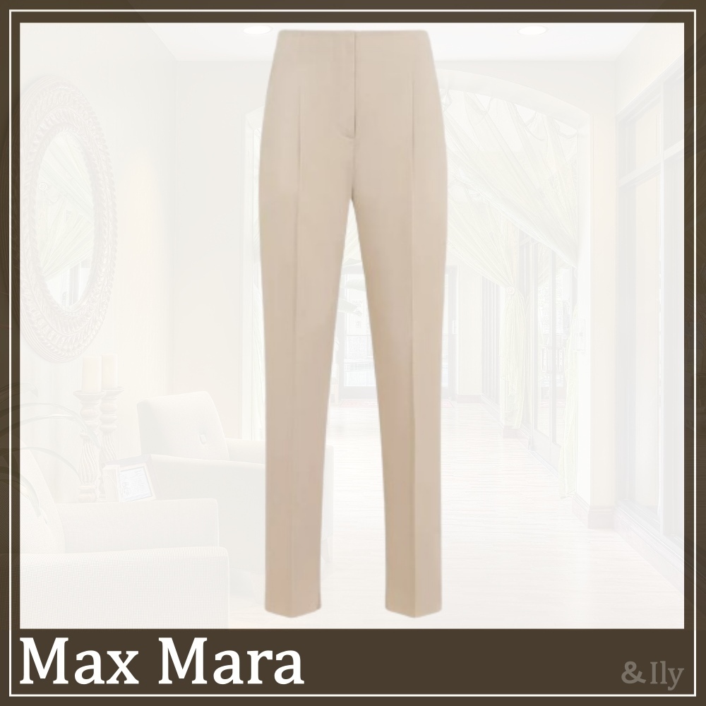 【送関込】Max Mara☆マックスマーラ コットンツイルパンツ