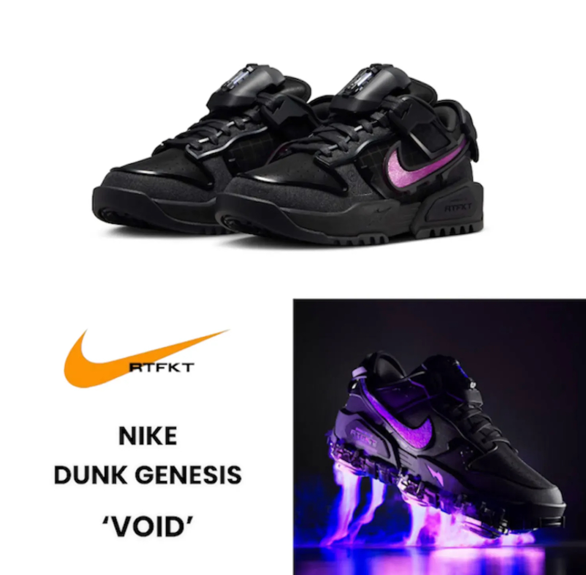 NIKE x RTFKT ☆ Dunk Genesis Low ‘Void’