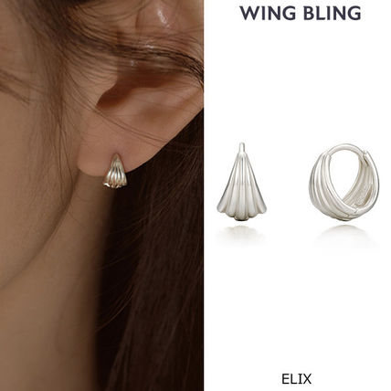 ★早期完売★WING BLING BEAUTE シェルワンタッチリングピアス★ ワンタッチ wing bling(ウィングブリン) レディース - 海外通販