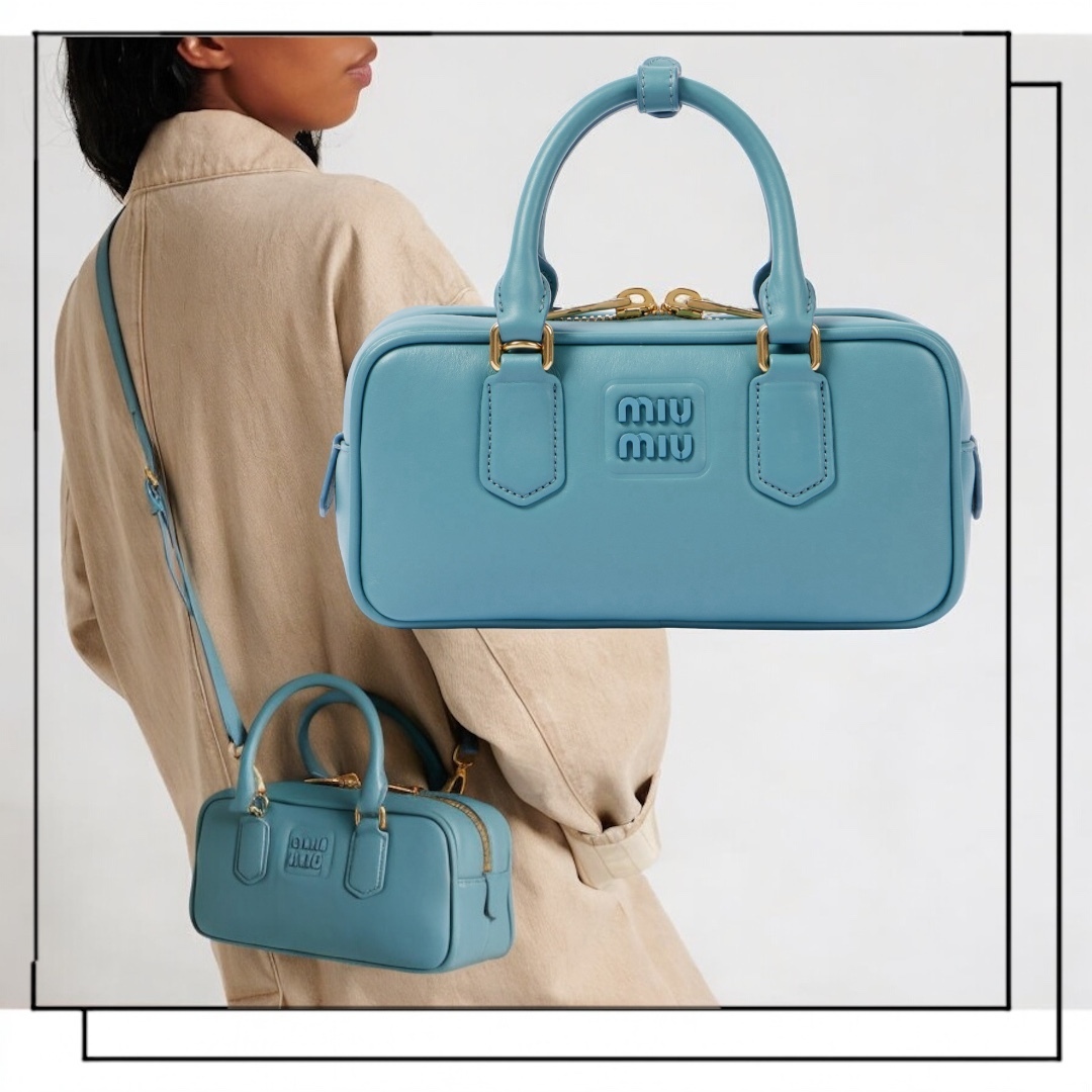 【国内発】Miu Miu Arcadie レザー バッグ スモール
