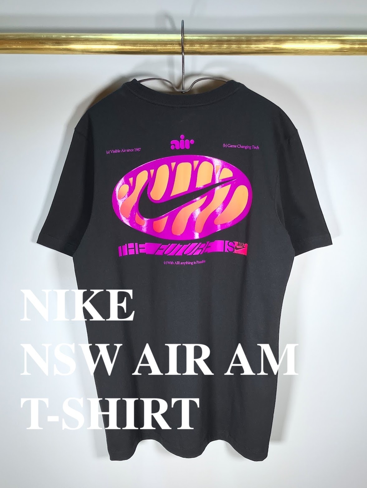 ★US輸入品/即発可*NIKE*NSW AIR AM Tシャツ/BLACK★