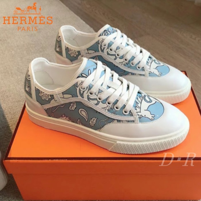 日常使いに♪２色展開【HERMES】スニーカー 《ゲット》